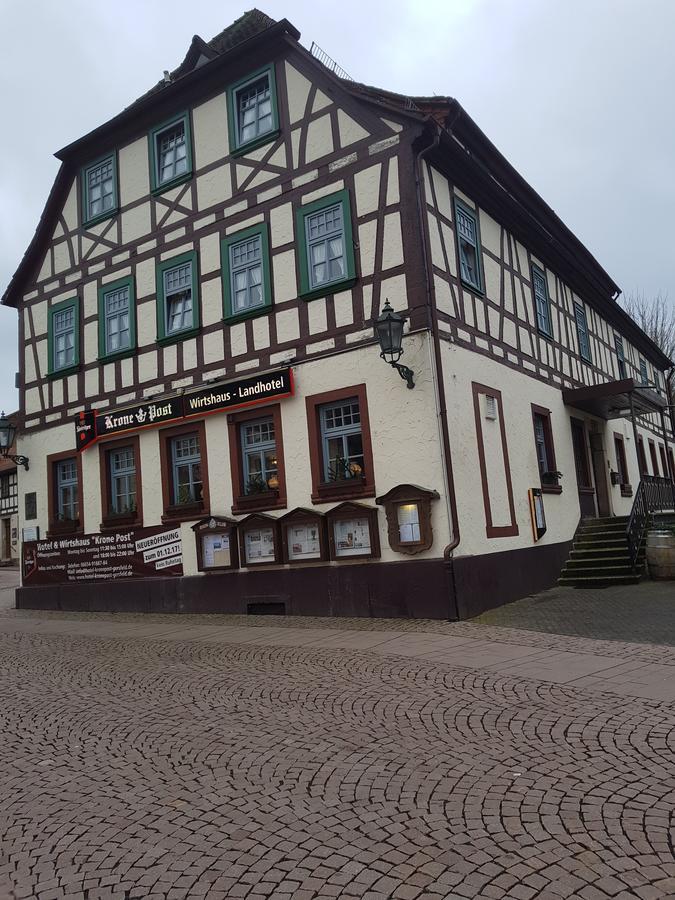 Hotel Krone Post Gersfeld Exterior foto